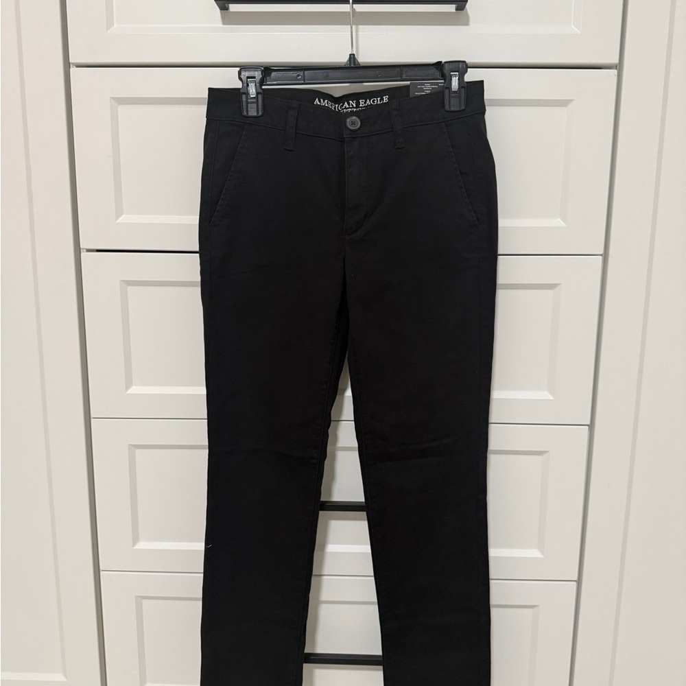 American Eagle Outfitters Black Super Stretch Pants